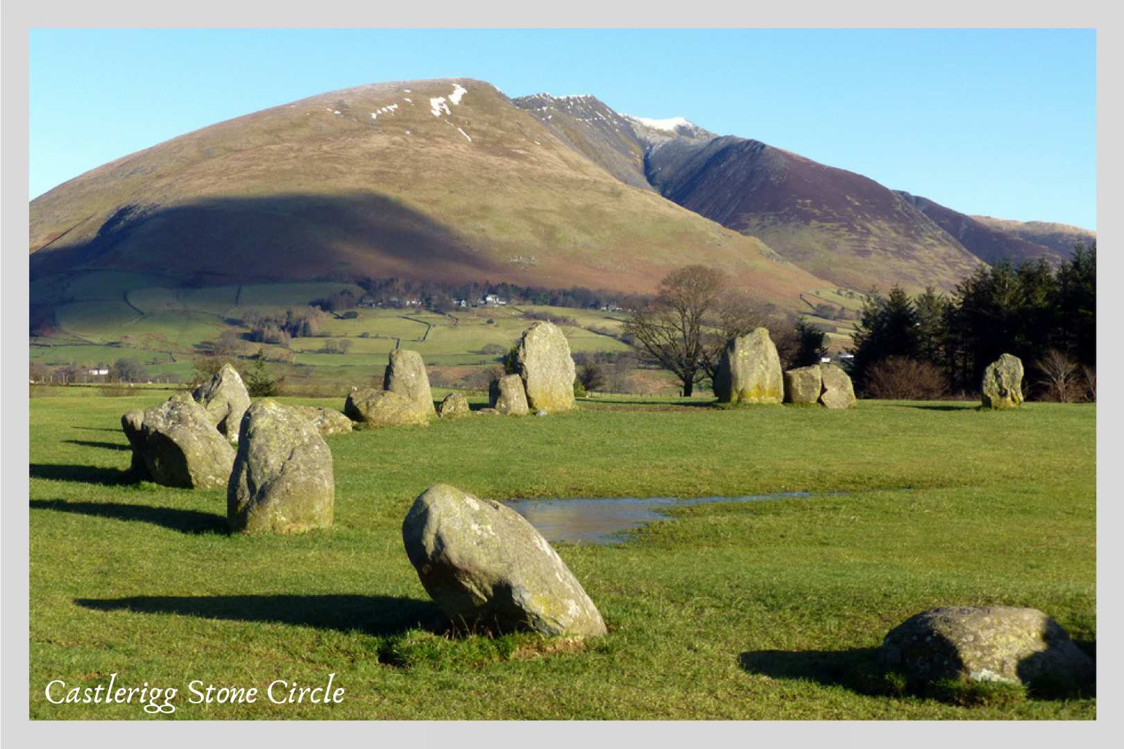 Circular Walking Trails: Castlerigg Stone Circle on the Lakeland Round walk